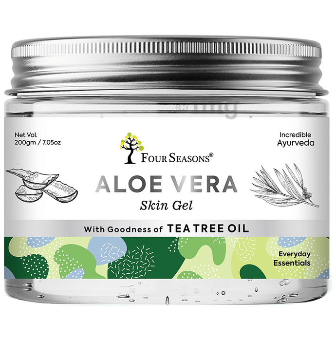 Four Seasons Aloe Vera Skin Gel Tea Tree Oil