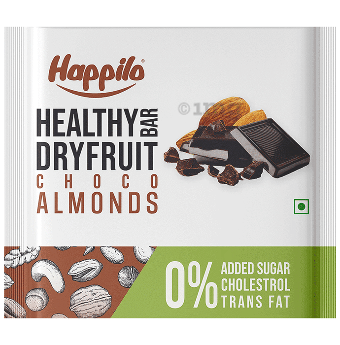 Happilo Choco Almond Healthy Dryfruit Bar
