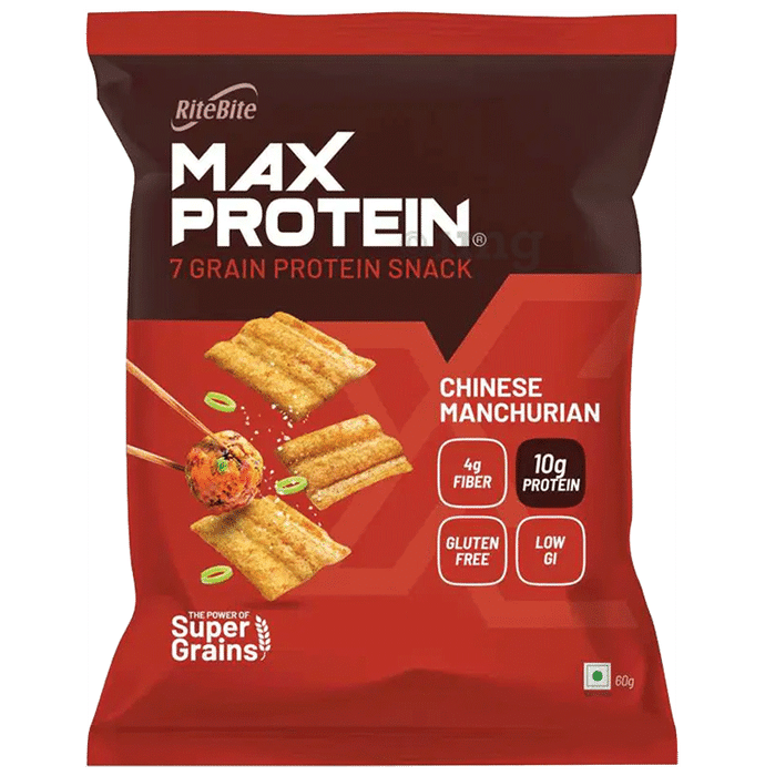 RiteBite Max Protein Chips (60gm Each) Chinese Manchurian