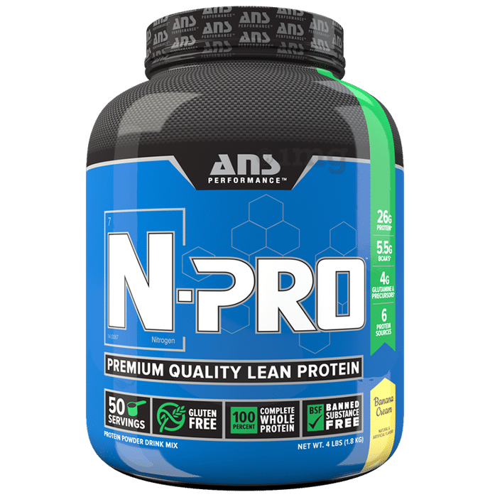 ANS Performance Banana Cream N-Pro Premium Quality Lean Protein