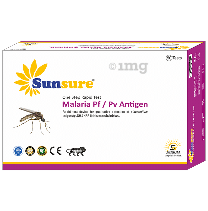 Sunsure Malaria Pf/Pv Antigen Test Kit