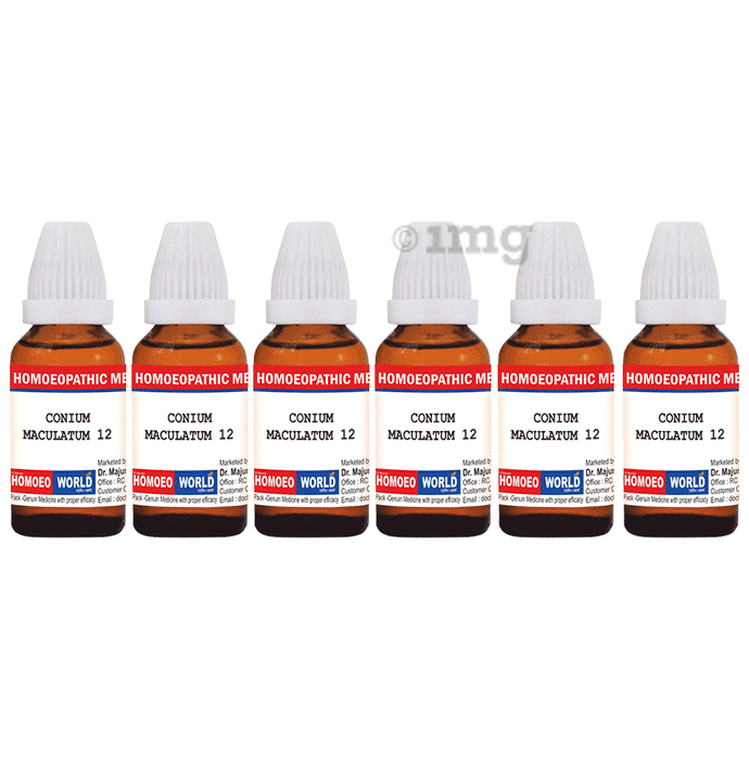 Dr. Majumder Homeo World Conium Maculatum Dilution(30ml Each) 12 CH