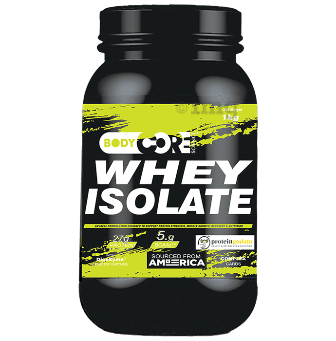 Body Core Science Whey  Isolate Green Powder Butterscotch