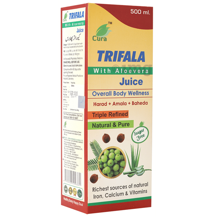 Cura Trifala with Aloevera Juice