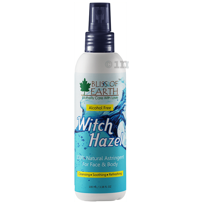 Bliss of Earth Alcohol Free Witch Hazel Toner