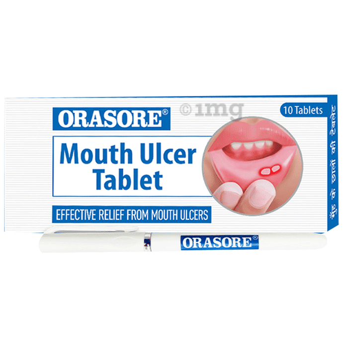Orasore Mouth Ulcer Tablet with Pen Free