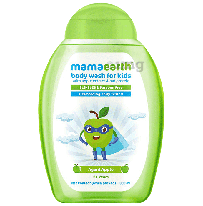Mamaearth Body Wash for Kids with Apple Extraxt & Oat Protein