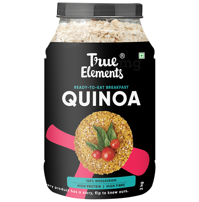 True Elements Quinoa 100% Wholegrain with High Fibre & Protein Regular Seeds