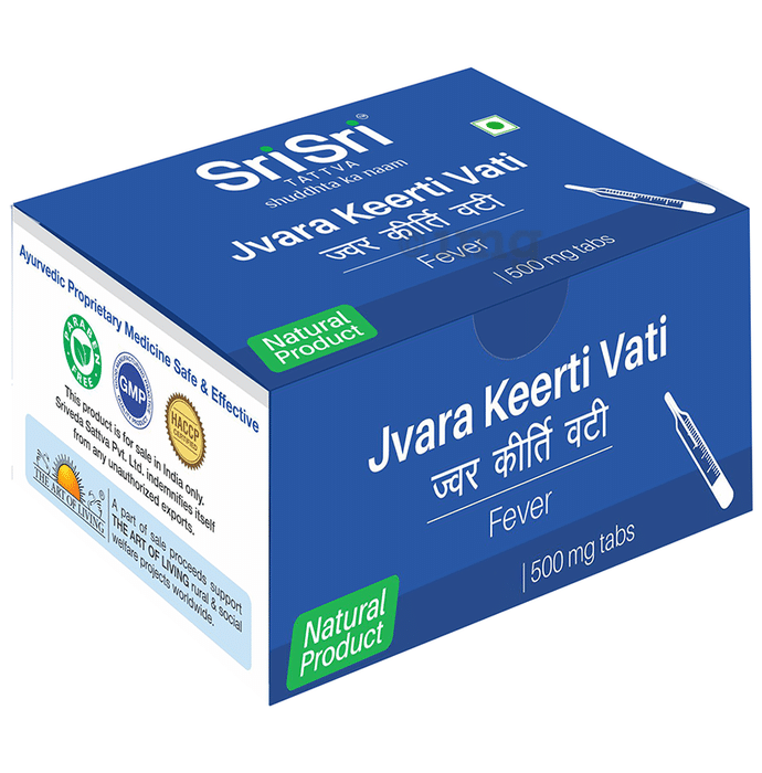 Sri Sri Tattva Tablet Jvara Keerti Vati 500mg
