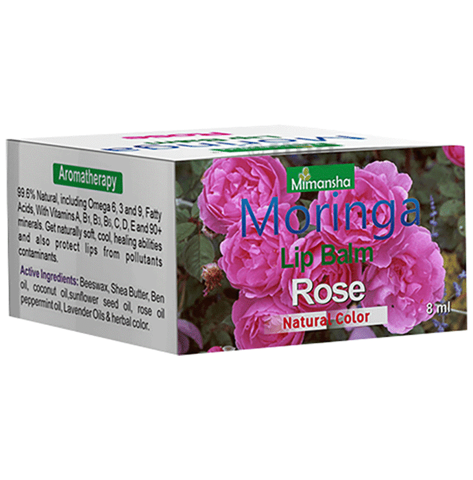 Mimansha Moringa Lip Balm Rose