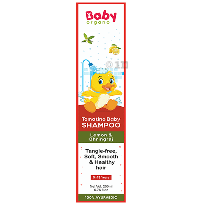 Baby Organo Tomatino Baby Shampoo Lemon & Bhringraj