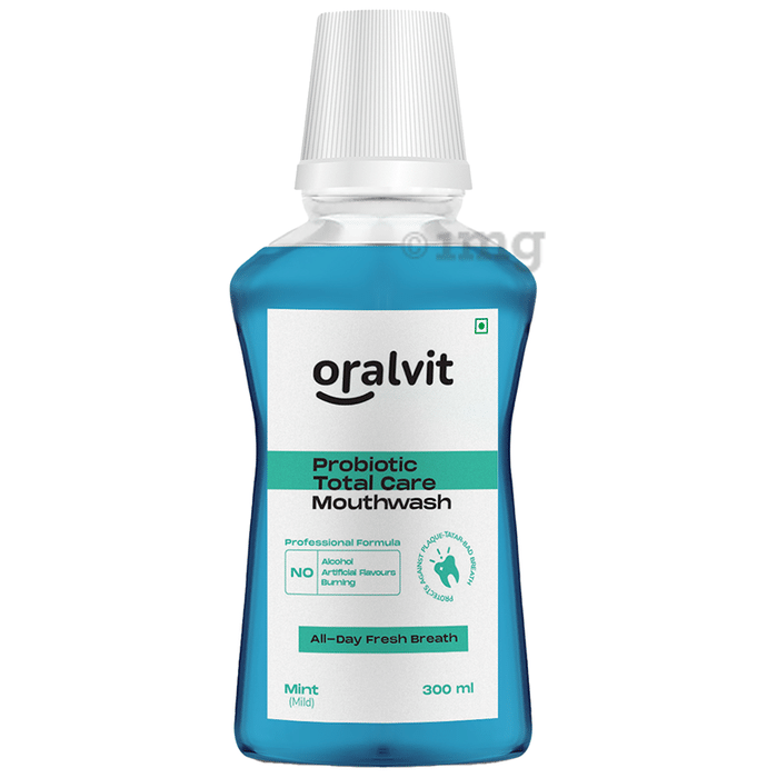Oralvit Probiotic Total Care Mouth Wash Mint