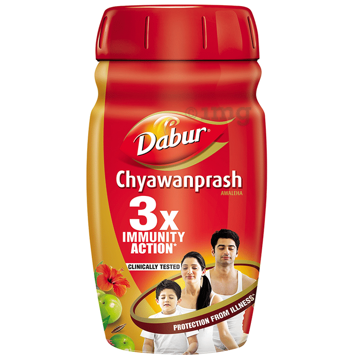 Dabur Chyawanprash | 3X Immunity Action | Builds Strength, Stamina & Overall Health