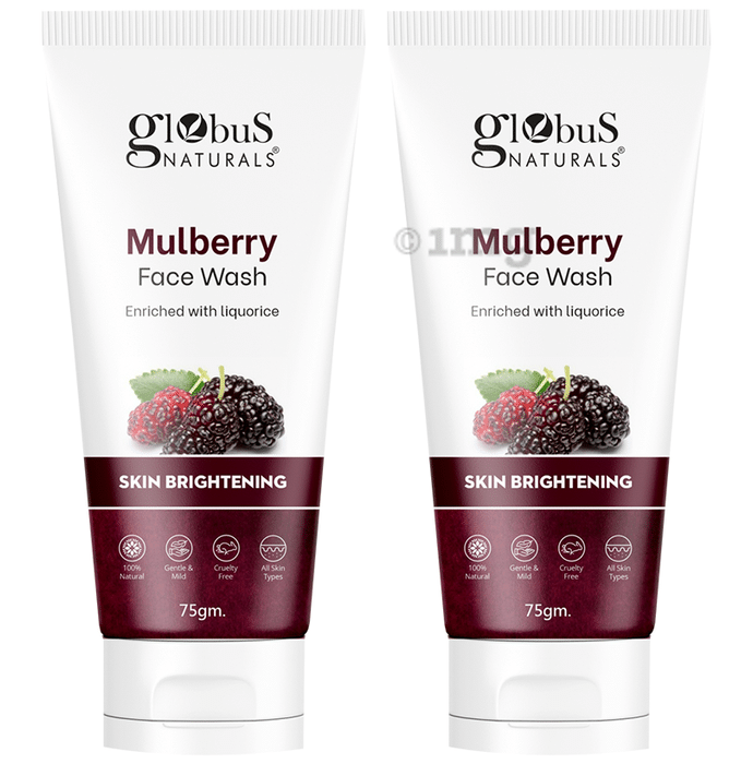 Globus Naturals Mulberry Face Wash(75gm Each)