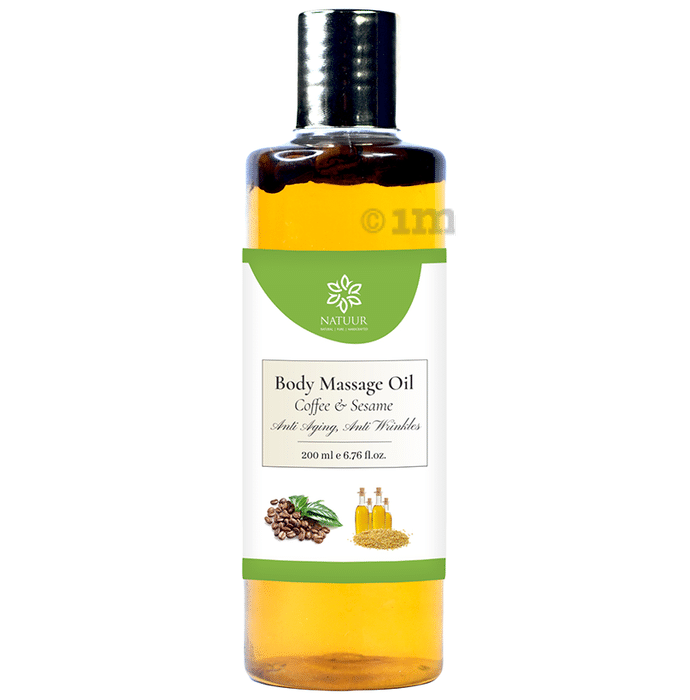 Natuur Body Massage Oil Coffee & Sesame