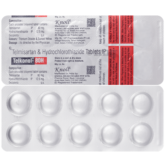Telkonol 80H Tablet