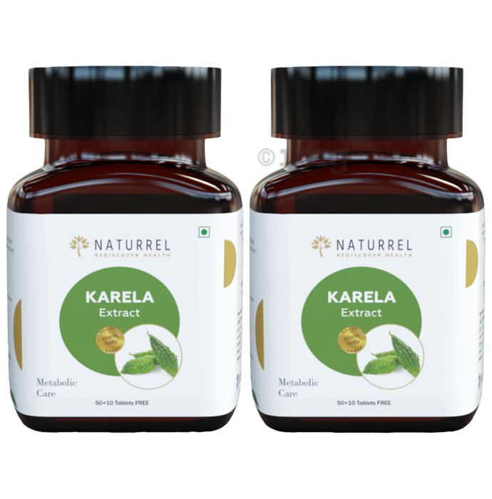 Naturrel Karela Extract Tablet Buy 1 Get 1 Free