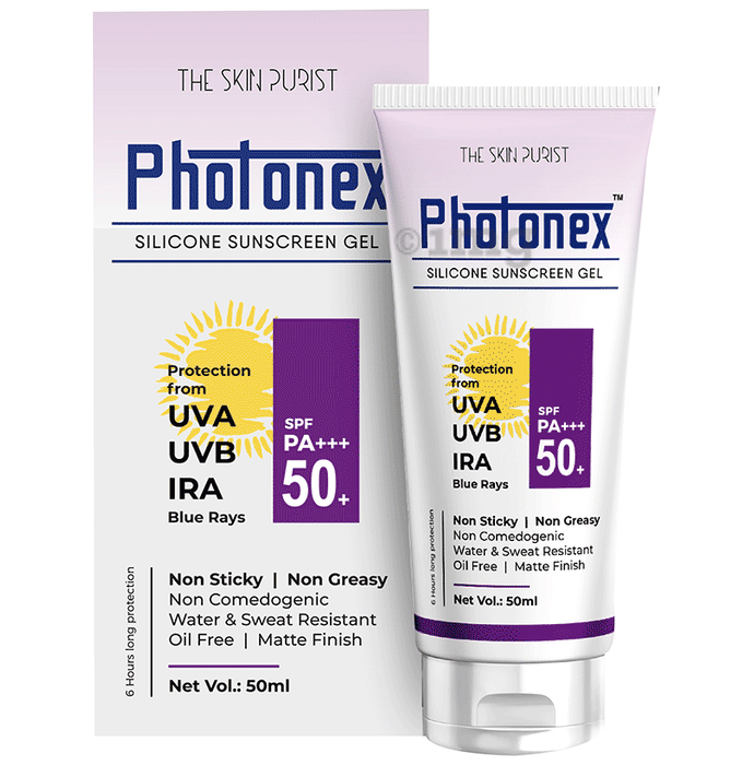 Photonex Silicone Sunscreen Gel SPF 50+  PA+++