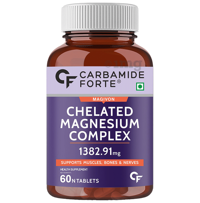 Carbamide Forte Chelated Magnesium Complex for Muscles, Bones & Nerves | Tablet