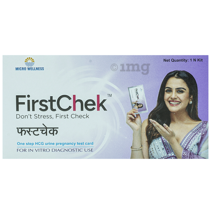 Micro Wellness Firstcheck Pregnancy Test Kit