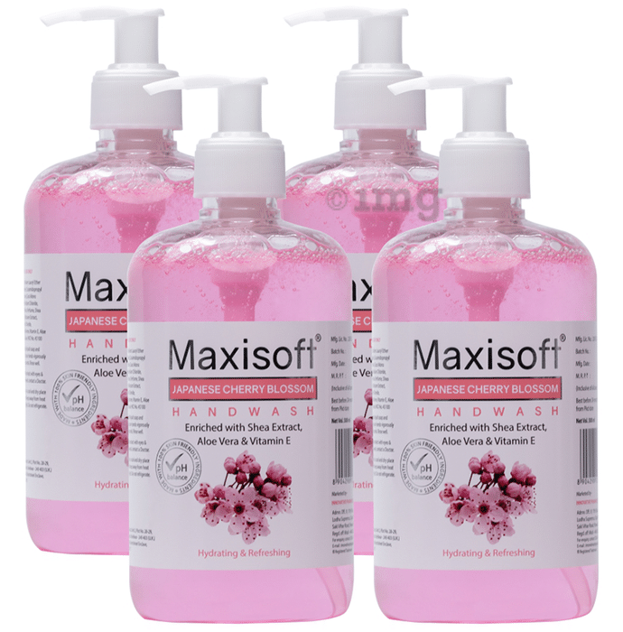 Maxisoft Japanese Cherry Blossom Hand Wash (500ml Each)