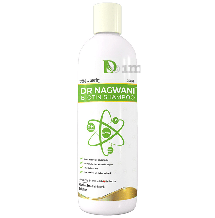 Dr Nagwani Sage Leaves Extract Biotin Anti Hair Fall | Anti Dandruff Shampoo