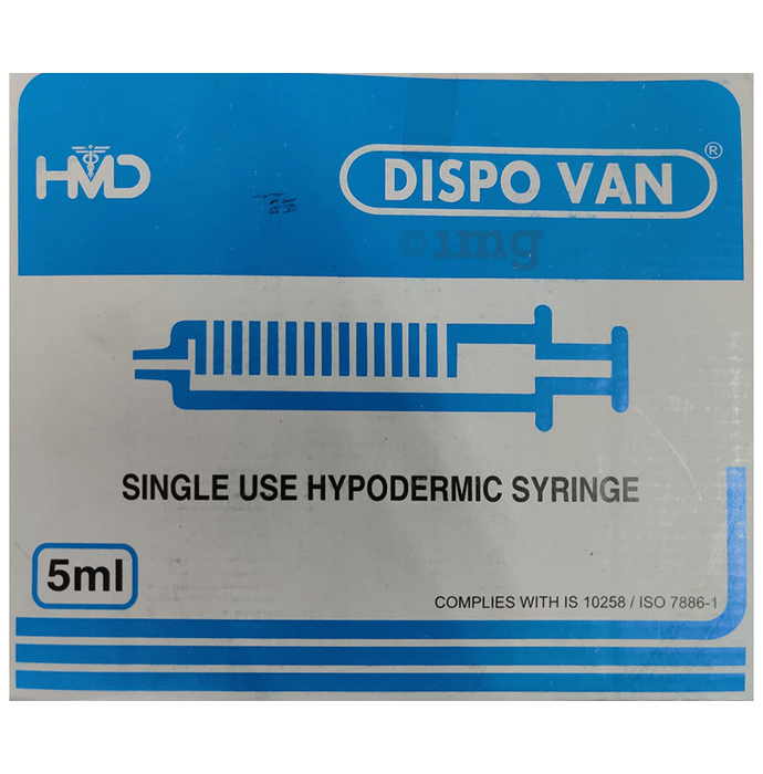 Dispovan Syringe Without Needle 5ml