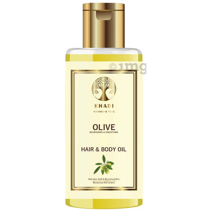Khadi Nature’s Tree Olive Hair & Body Oil