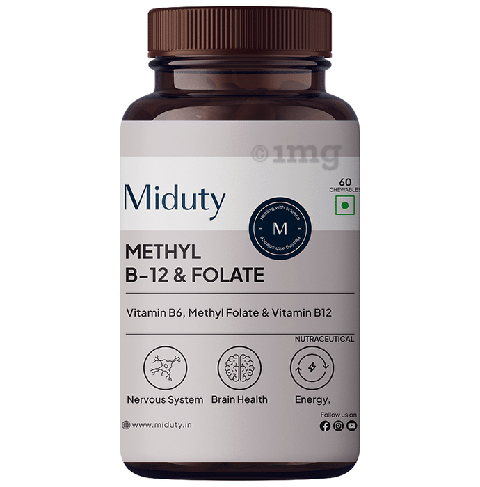 Miduty Methyl B-12 & Folate Capsule