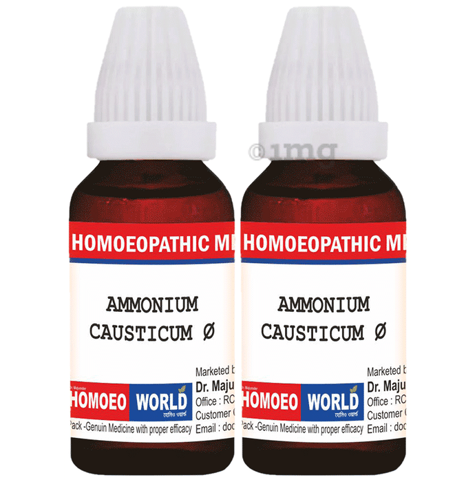 Dr. Majumder Homeo World Ammonium Causticum Q (30ml Each)