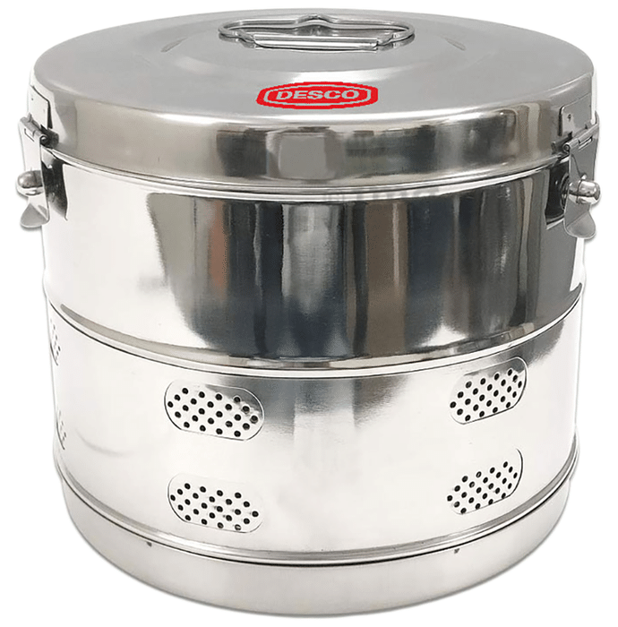 DESCO Dressing Drum Jointed Stainless Steel 202 Grade 6 X 6 Inch