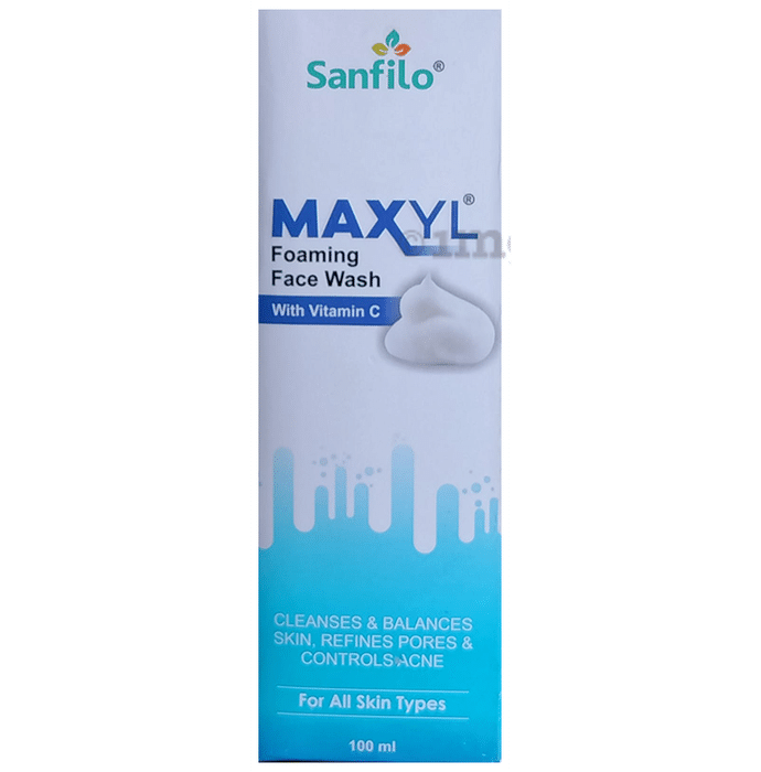 Maxyl Foaming Face Wash with Vitamin C
