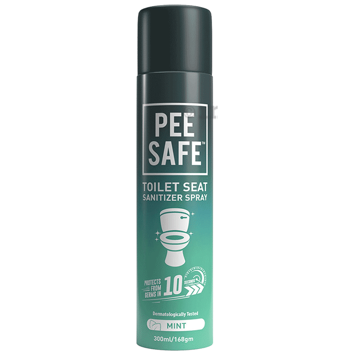 Pee Safe Toilet Seat Sanitizer Spray Mint
