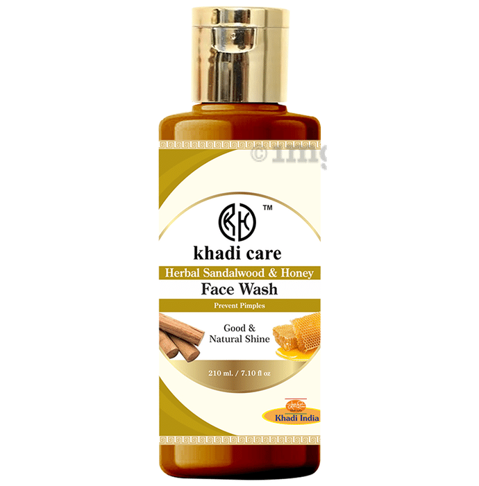 Khadi Care Herbal Sandalwood and Honey Face Wash