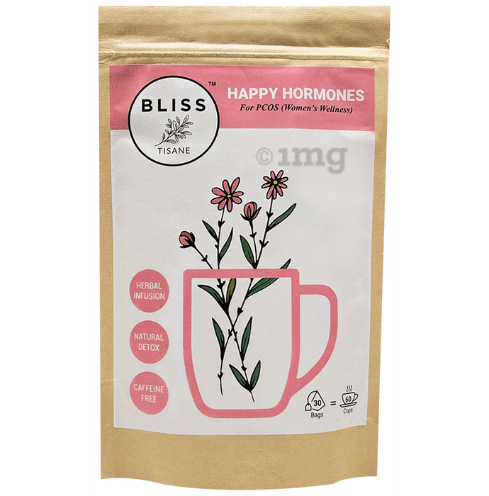 Bliss Tisane Herbal Tea for PCOS/PCOD Care | Hormonal Imbalance Cure | Women Health
