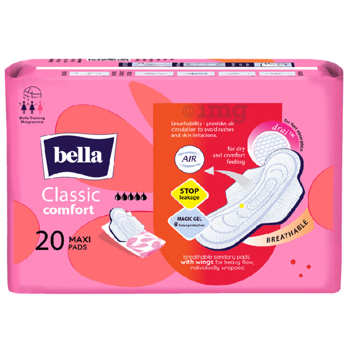 Bella Classic Comfort Drai Sanitary Pads Maxi