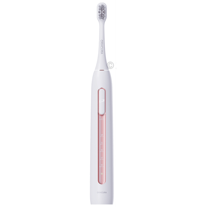 Oracura SB300 Sonic Smart Electric Rechargeable Toothbrush Peach