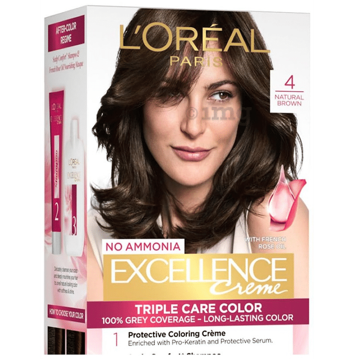 Loreal Excellence Creme Triple Care Color Natural Brown