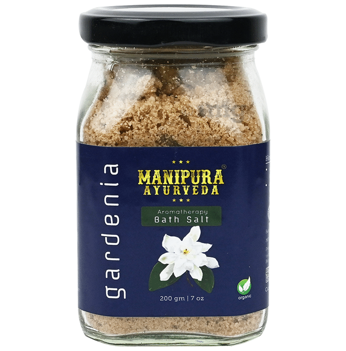 Manipura Ayurveda Aromatherapy Bath Salt Gardenia