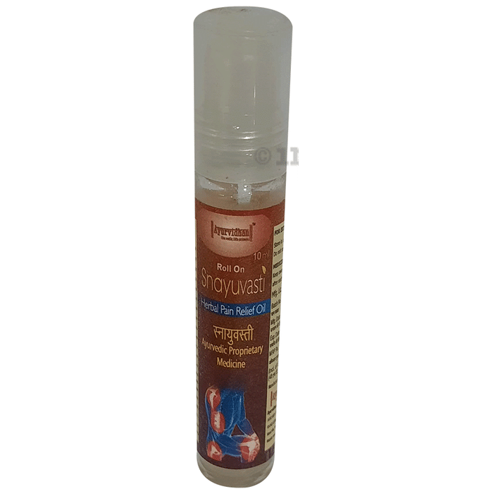 Ayurvidhan Snayuvasti Herbal Pain Relief Oil Roll On