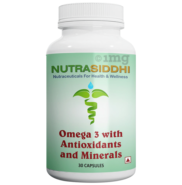 Nutrasiddhi Omega 3 with Antioxidants and Minerals Capsule