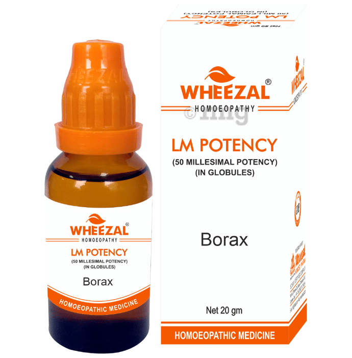 Wheezal Borax Globules 0/9 LM