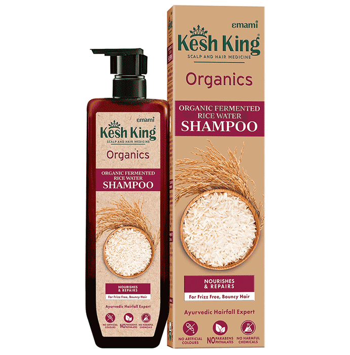 Kesh King Organics Organic Fermented Rice Water Shampoo