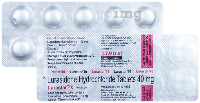 Lurastar 40mg Tablet