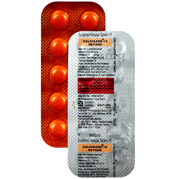Calcigard 10 Retard Tablet SR