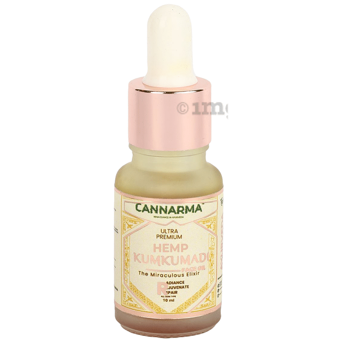 Cannarma Ultra Premium Hemp Kumkumadi Face Oil | Reduces Dark Spots, Pigmentation & Glowing Skin