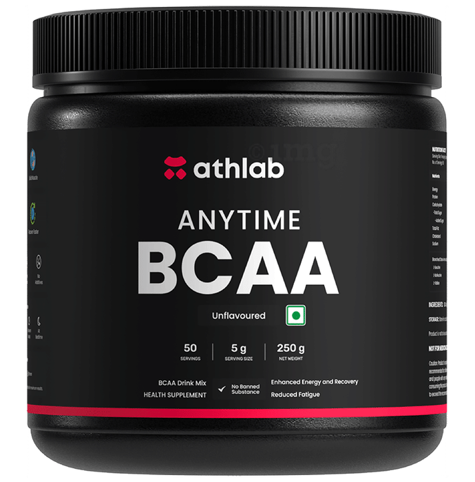 Athlab Anytime BCAA Powder Unflavored