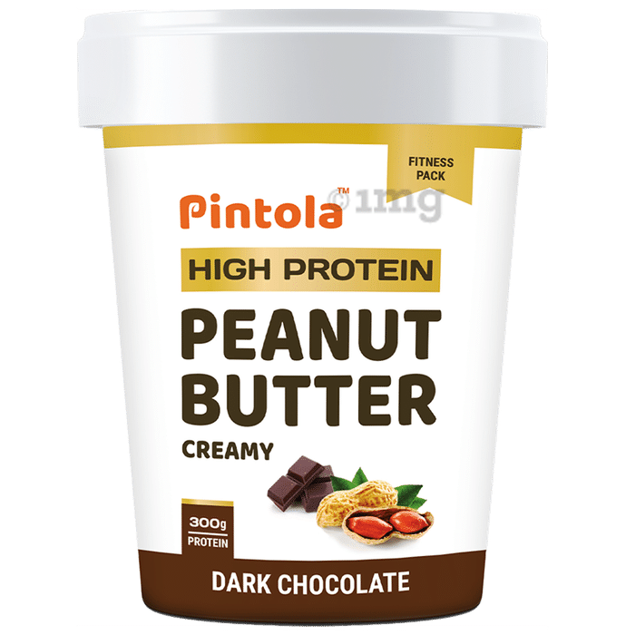 Pintola High Protein Peanut Butter Creamy Dark Chocolate