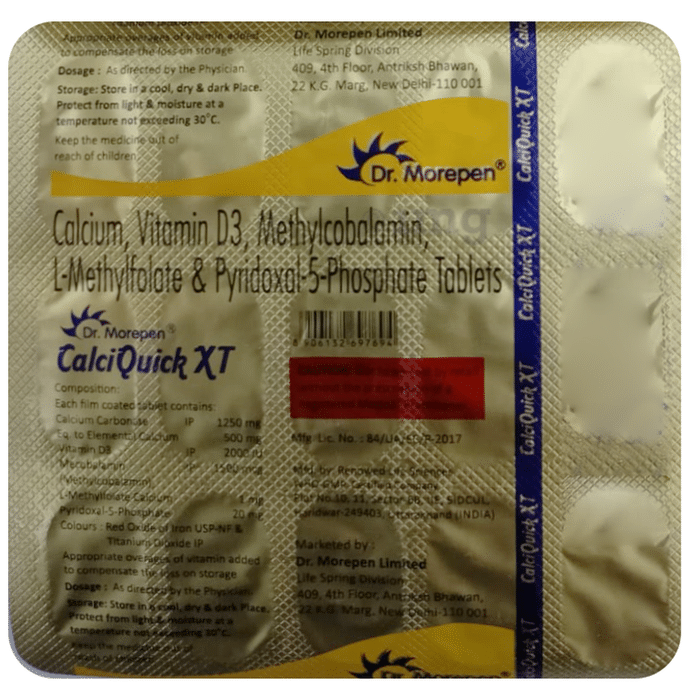 Calciquick XT Tablet