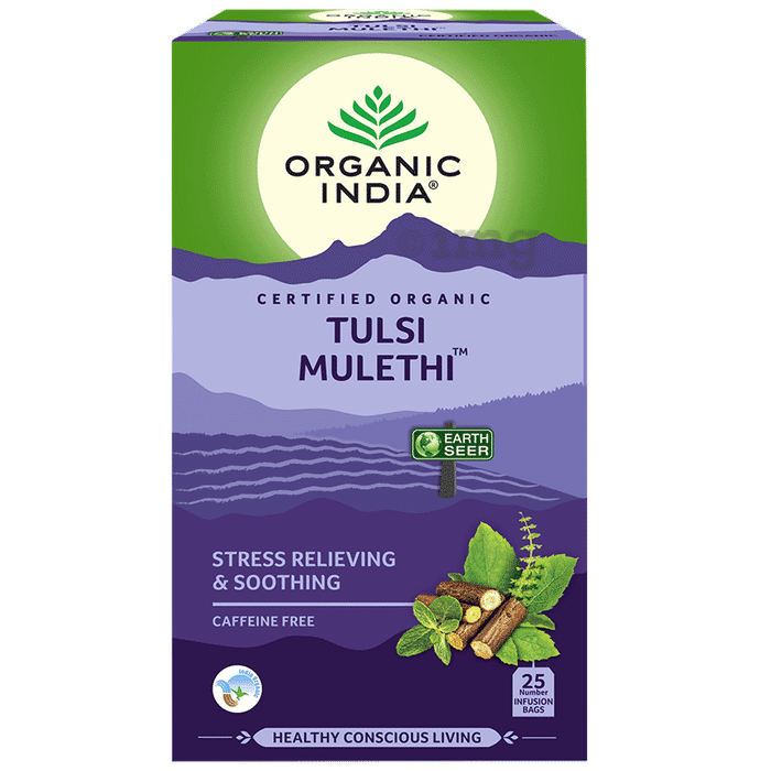 Organic India Tulsi Mulethi Green Tea